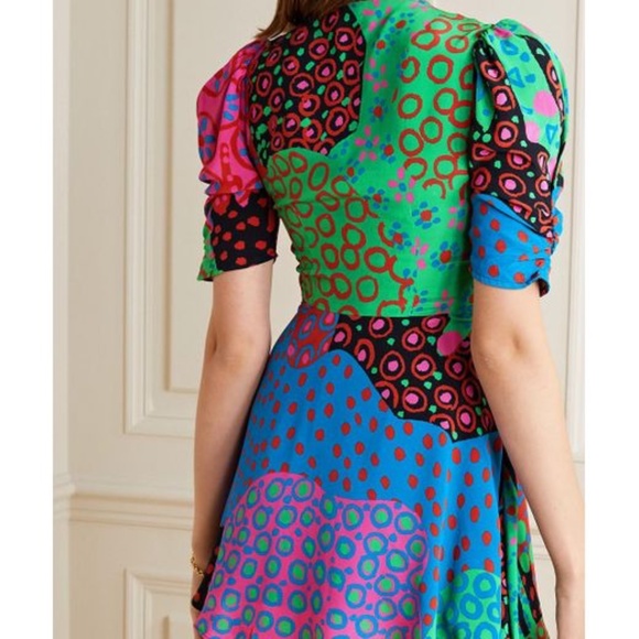 RHODE leanna mini dress in enchanted woods - size 2 - Picture 2 of 7